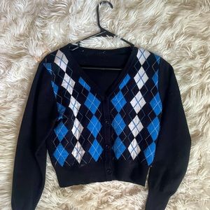 Argyle sweater